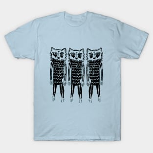 Three Raccoons T-Shirt